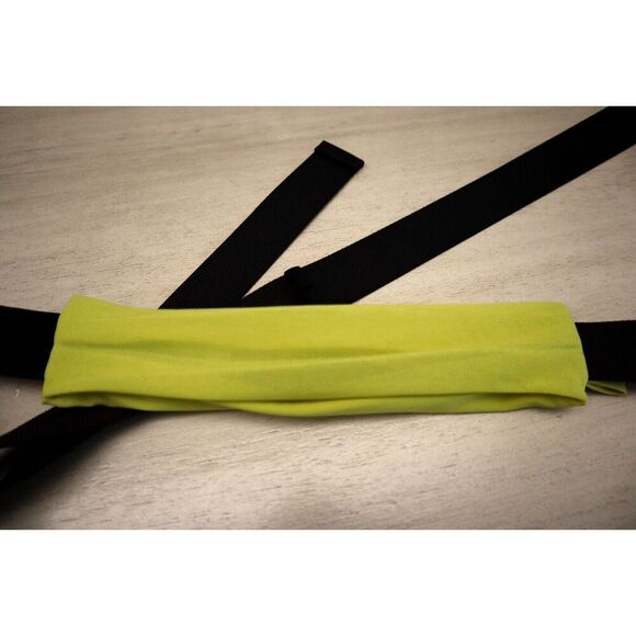 Lululemon LU9ARUS Unisex L/XL Neon Yellow/Black Fast Free Mini Run Belt *Rare - Picture 4 of 9